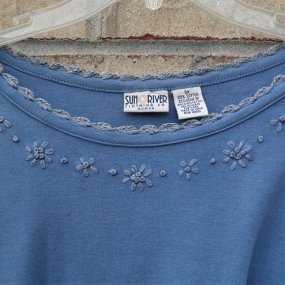 PLUS SIZE - Sun River Clothing Co. - Comfy Tunic. - Picture 2 of 11